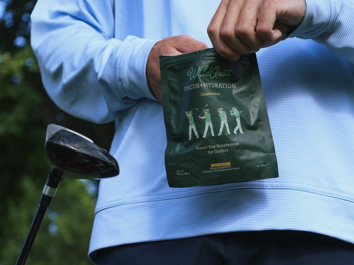 WildGoat pouch on the fairway
